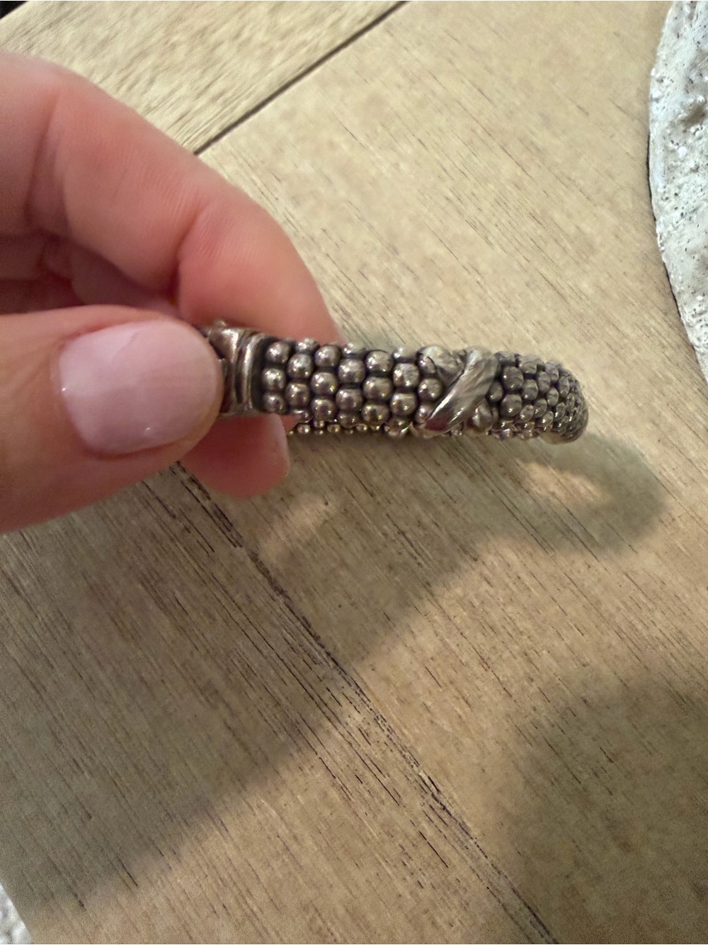 Lagos sterling silver clasp bracelet - Picture 2 of 7